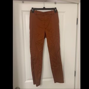 H&M Burnt Sienna Ankle Length Slacks Size 2